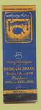 Matchbook Cover - Mary Harligan Dedham MA