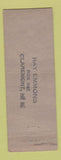 Matchbook Cover - The Colonial Claremont NH hotel WEAR
