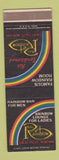 Matchbook Cover - Hotel Rainbow Great Falls MT SAMPLE