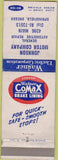 Matchbook Cover - Wadner Comak Brake Lining Springfield OR WEAR