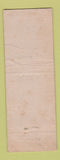 Matchbook Cover - Face Lucerne Boston MA WORN