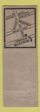 Matchbook Cover - Boraschi Cafe Grotta Boston MA Italian WORN