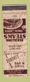 Matchbook Cover - Dobski's Bar and Grill Pontiac MI