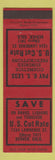 Matchbook Cover - US Cut Rate Drug Store Denver Colorado