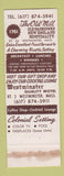 Matchbook Cover - Ye Olde Oyster Bar Fitchburg MA WEAR