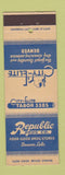 Matchbook Cover - Republic Drug Denver Colorado