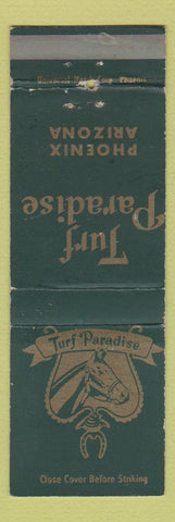 Matchbook Cover - Turf Paradise Phoenix AZ