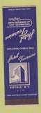 Matchbook Cover - Hotel Touraine Buffalo NY
