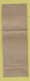 Matchbook Cover - Home Oil Cafe Gretna NE WORN