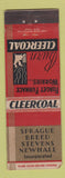 Matchbook Cover - Sprague Breed Stevens Newhall Coal WEAR