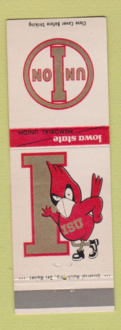 Matchbook Cover - Iowa State Memorial Union University Ames IA Cyclones