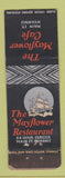 Matchbook Cover - Mayflower Cafe Hyannis MA FEDERAL LONG POOR STRIKER
