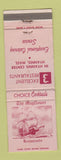 Matchbook Cover - Mayflower Restaurants Hyannis MA PINK WEAR
