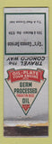 Matchbook Cover - Cy's Conoco oil gas WORN