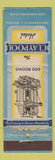 Matchbook Cover - Claypool Hotel Indianapolis IN