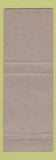 Matchbook Cover - Salmagundi Restaurant Boston MA