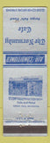Matchbook Cover - Normandy Cafe Fergus Falls MN
