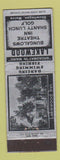 Matchbook Cover - Lakewood Bungalows Theatre Inn Skowhegan ME