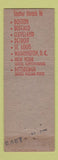 Matchbook Cover - Hotel Pennsylvania New York City