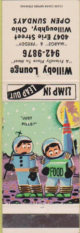 Matchbook Cover - Willoby Lounge OH