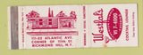 Matchbook Cover - Westfal's Restaurant Richmond Hill NY WEAR
