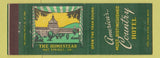 Matchbook Cover - Homestead Hotel Hot Springs VA