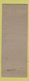 Matchbook Cover - Homestead Hotel Hot Springs VA