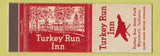 Matchbook Cover - Turkey Run Inn Marshall IN