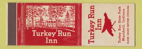 Matchbook Cover - Turkey Run Inn Marshall IN