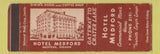Matchbook Cover - Hotel Medford OR Universal Match #1