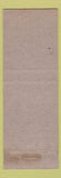 Matchbook Cover - Club Royal Cafe Spencer IA Full Length