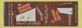 Matchbook Cover - Brown Hotel Des Moines IA
