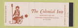 Matchbook Cover - Colonial Inn Concord MA Full Length