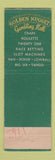 Matchbook Cover - Golden Nugget Casino Las Vegas NV feature