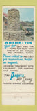 Matchbook Cover - Pagosa Hot Springs Colorado