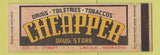 Matchbook Cover - Cheapper Drug Store Lincoln NE Full Length