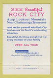 Matchbook Cover - Rock City Lookout Mountain Chattanooga TN 40 Strike