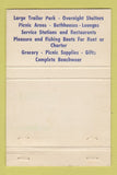 Matchbook Cover - South Padre Island TX Tourism GREEN 40 Strike