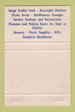 Matchbook Cover - South Padre Island TX Tourism GOLD WEAR 40 Strike