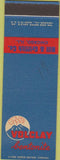 Matchbook Cover - Wander Inn Restaurant Cache Creek BC