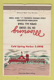 Matchbook Cover - Mooring Gold Spring Harbor LI NY 40 Strike