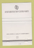 Matchbook Cover - Hotels Spain Centro Norte Tryp 40 Strike