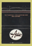 Matchbook Cover - Cafe Aviva Atlanta GA 40 Strike