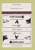 Matchbook Cover - Austin Land and Cattle Company TX? 40 Strike