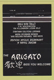 Matchbook Cover - Arigato Japanese Steak House Rochester NY 40 Strike