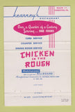 Matchbook Cover Chicken in the Rough Kearney's Restaurant Kingston PA 40 Strike
