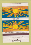 Matchbook Cover - Bogart's Phoneix AZ 40 Strike