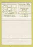 Matchbook Cover - Someplace Else Brampton ON 40 Strike