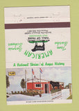 Matchbook Cover - American Angus Hall of Fame Smithville MO 40 Strike