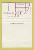 Matchbook Cover - 17th Street Bar Grill Fort Lauderdale FL 40 Strike
